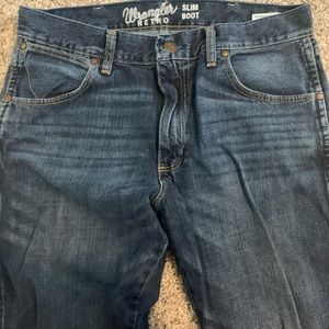 Men’s wrangler retro slim fit jean 32x36